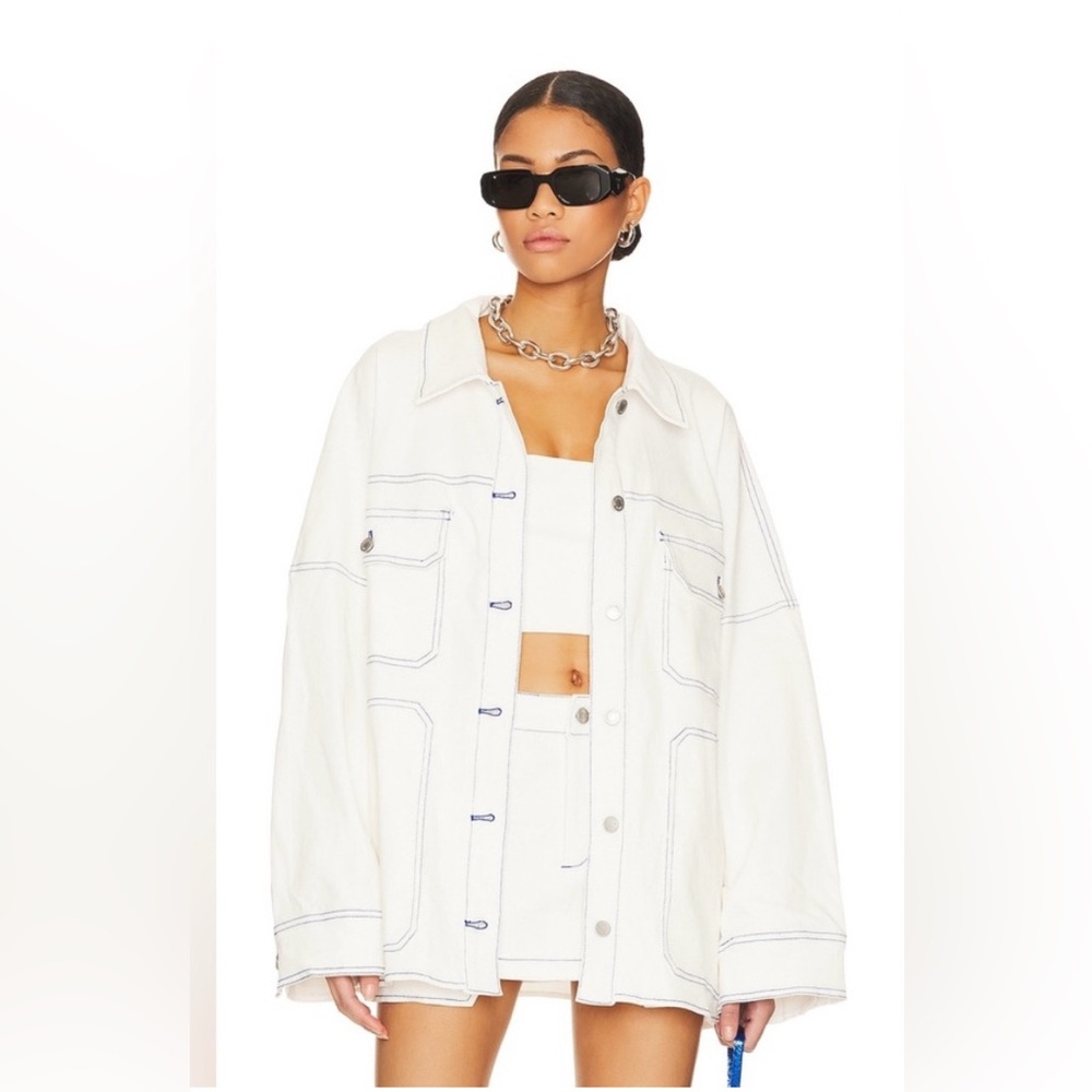 BY.DYLN Cooper Jacket in White